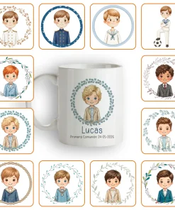 Taza Personalizada Niño Comunión