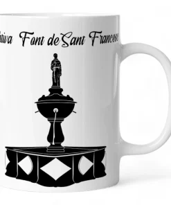 Taza Silueta Font de Sant Francesc