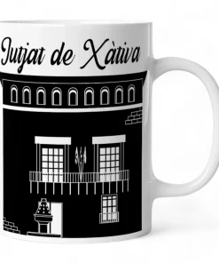 Taza Silueta Xàtiva Jutjat